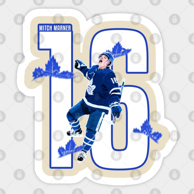 Mitch Marner Sticker by islandersgraphics